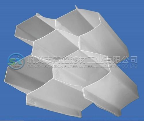 六角蜂窩斜管填料 六角蜂窩斜管填料